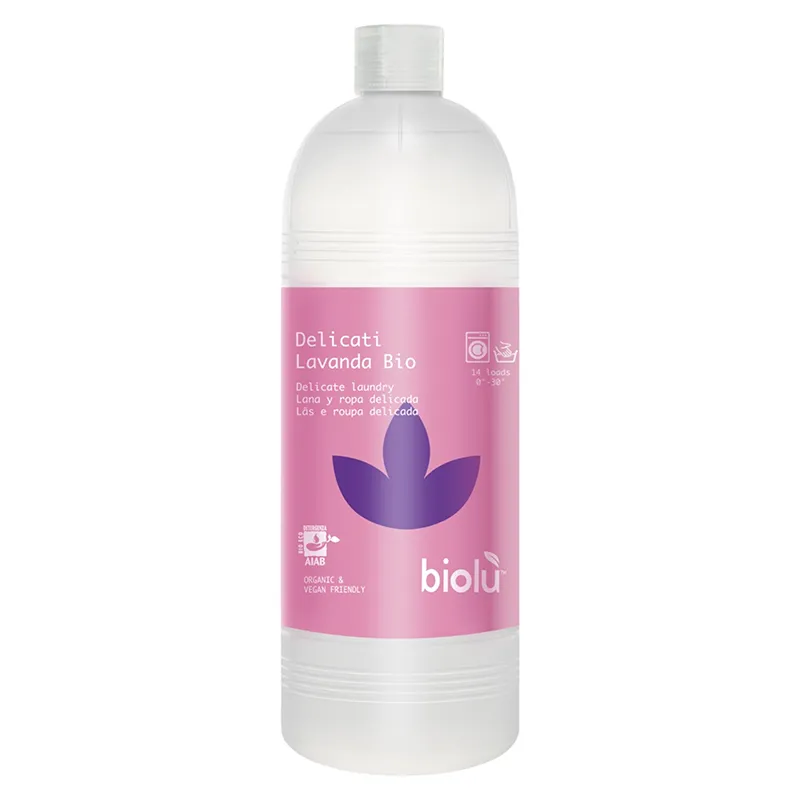 Detergent ecologic lichid pentru rufe delicate, 1l- Biolu
