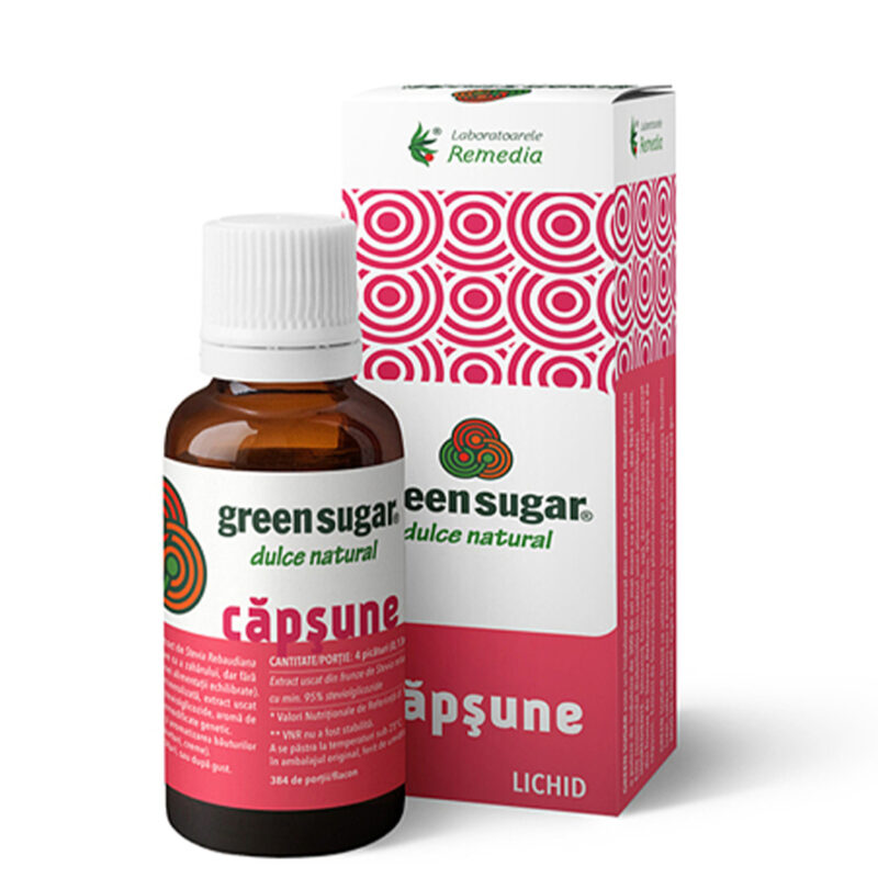 Green Sugar lichid Căpșune (50 ml)